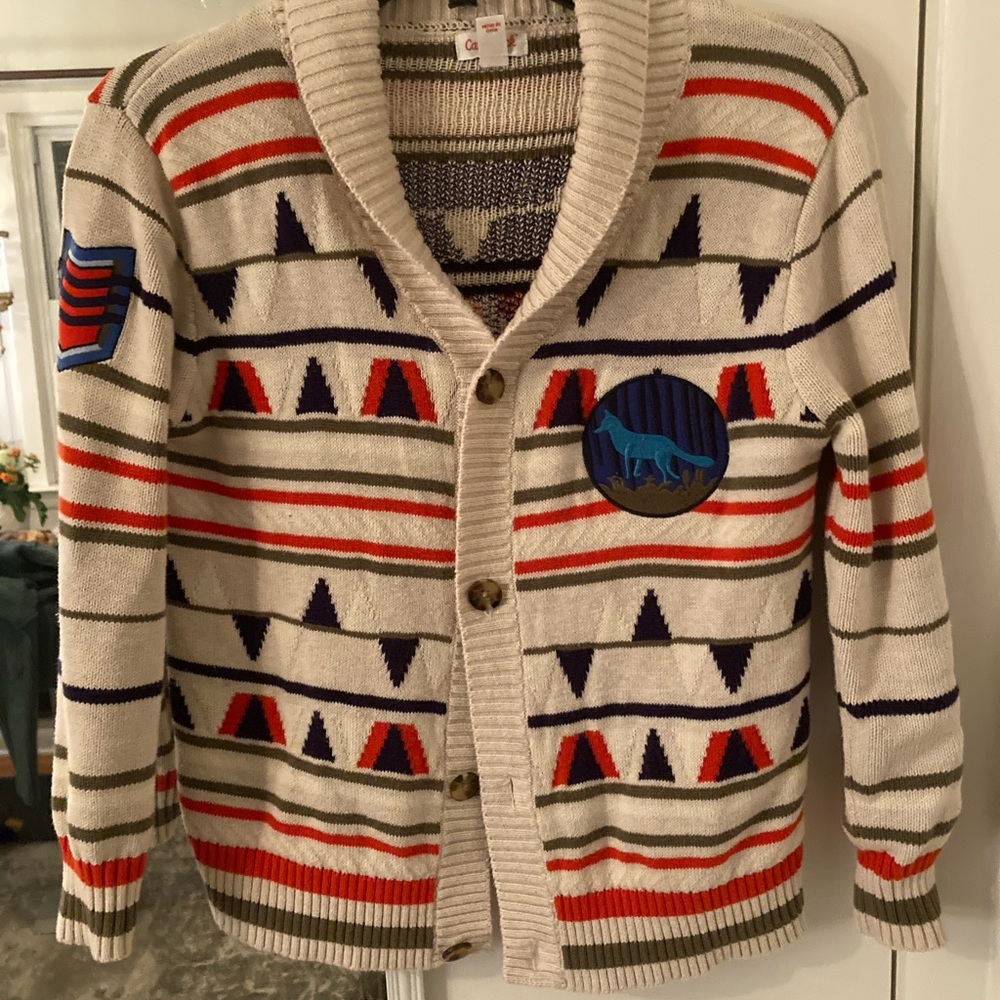 Boys cardigan sweater